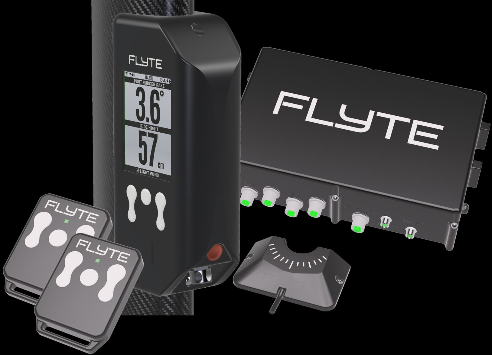 Redesigned Flyte cockpit electronics
